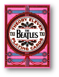 The Beatles Playing Cards - Pink Poker Playing Cards - Picture 1 of 8