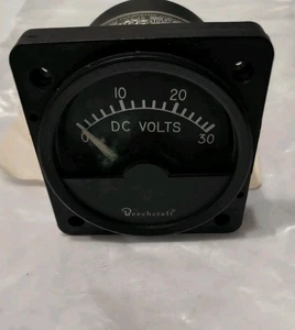 BEECHCRAFT 114-380032-1 VOLTAGE INDICATOR, Removed In Good Condition - Picture 1 of 7