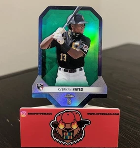 2021 Topps Chrome Ben Baller Diamond Die Cuts BD14 Ke'Bryan Hayes SP Pirates /99 - Picture 1 of 3