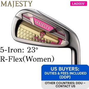 Ladies Majesty Royale 2023 5-Iron 23° R-Flex TL550 Single Iron With Headcover - Picture 1 of 8
