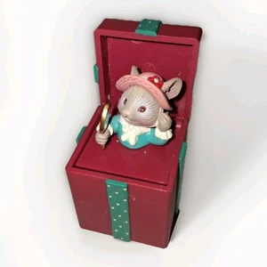 Vintage 1994 ENESCO Ornament NOW YOU SEE IT Christmas Holiday Figur ohne Karton - Bild 1 von 9