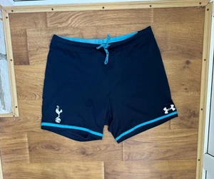 TOTTENHAM HOTSPUR 2015/2016 FOOTBALL SHORTS AWAY UNDER ARMOUR ORIGINAL SIZE XL - Picture 1 of 7