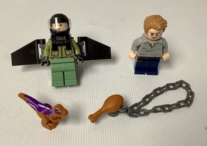 LEGO Jurassic World bundle Owen Grady (Open Shirt) & Jetpack Ranger/Raptor - Picture 1 of 5