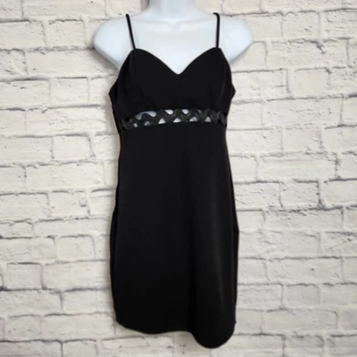 I.N. San Francisco Dress Size 5 Black Mini Cocktail Party Adjustable Straps - Image 1 of 4
