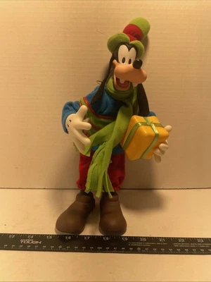 "Adorno de 12"" de alto animado de colección 1998 Disney Santa's Best GOOFY" Foto 1 de 2