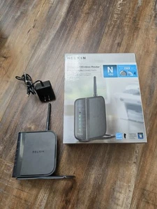 Belkin N150 Wireless N Router 150Mbps 4-Port - Part No. F6D4230-BC (RJ45 Uplink) - Picture 1 of 2