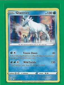 Pokémon TCG SWSH Lost Origin Glastrier #51/196 Holo Rare - Picture 1 of 2
