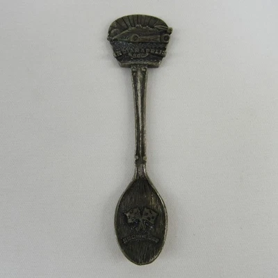 Indy 500 cuchara peltre 500 millas carrera IMS recuerdo Indianapolis Motor Speedway Foto 1 de 4