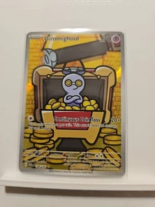 Pokemon TCG Gimmighoul 198/182 Paradox Rift Illustration Rare FULL ART - Picture 1 of 6