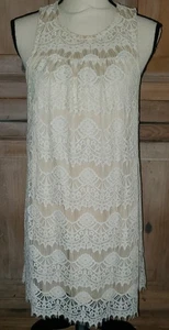 Speechless Kleid Nude Ivory Spitzenkleid Gr. S Small Junior Party Hochzeit *S25 - Bild 1 von 8