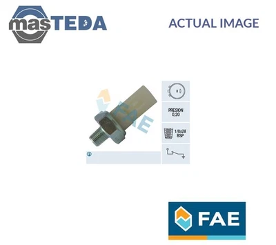 12991 OIL PRESSURE SENSOR GAUGE LOWER FAE NEW OE REPLACEMENT - Image 1 of 4