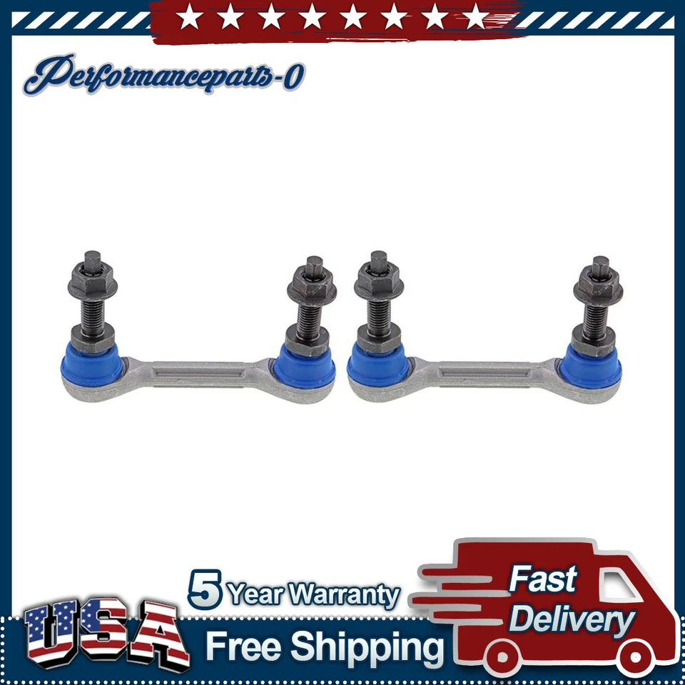 Barra estabilizadora delantera izquierda Mevotech 2x para Ford E-450 Super Duty 2008-2017 Foto 1 de 3