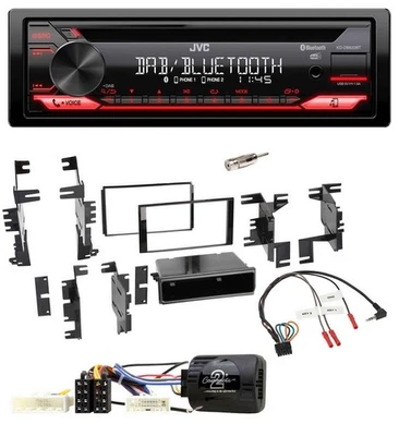 JVC CD DAB USB Bluetooth Lenkrad Autoradio für Nissan Tida ab 2008 Titan ab 2013 - Bild 1 von 4