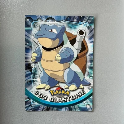 * 2000 Pokemon Topps Series 1 Einzelkarte Single Card - # 09 Blastoise - Bild 1 von 2