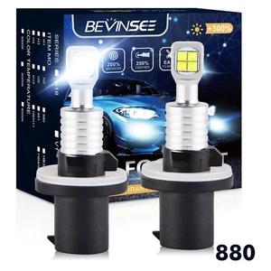 2x 880 LED Fog Light Bulbs 6000K For Suzuki Forenza 2004-2008 Bright Cool White - Picture 1 of 10