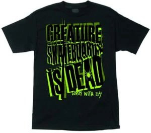 CREATURE - Reanimator - T-Shirt - Skateboard Tee - Medium - Schwarz - Bild 1 von 2