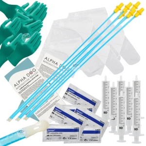 14" Alpha Dog Canine Artificial Insemination Kit Sheaths 6 AI kits L-XL Breeds - Picture 1 of 12