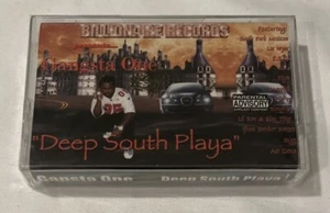 Deep South Playa [PA] -Gangsta One (Cassette, 2001, Billionaire Records) SEALED - Picture 1 of 3