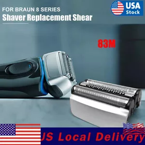 For Braun Series 8 shaver 83M Replacement Electric Shaver Heads 8320S 8390cc - Picture 1 of 6