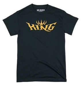 Urban Men's T Shirt King Streetwear Fashion Graphic Design Hip Hop T Shirts - Picture 1 of 16