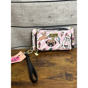 Portafoglio Bulldog Francese Luv Betsey Johnson Nuovo con etichette - Foto 1 di 4