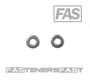 (100) #8 Stainless Steel Flat Washer (100 PCS) Fast Free Shipping - Picture 1 of 4