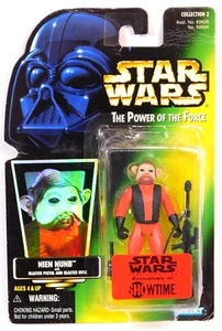 TARJETA VERDE STAR WARS POTF2 NIEN NUNB SHOWTIME EMPLEADO EXCLUSIVO 1997 - Imagen 1 de 4