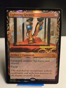 Lightning Greaves Masterpiece Series: Kaladesh Inventions Foil - Picture 1 of 3