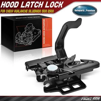 New Hood Latch Lock for Chevrolet Avalanche Silverado 1500 2500 3500 HD Classic - Image 1 of 4