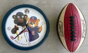 California Angels Uhr 35th Anniversary Baseball Tyson Promo Vintage FUNKTIONIERT!! - Bild 1 von 9