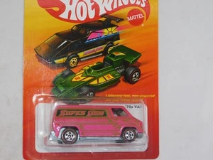 Super Van Hot Wheels The Hot Ones Chase Redline años 70 rosa perla fucsia 2011 - Imagen 1 de 4