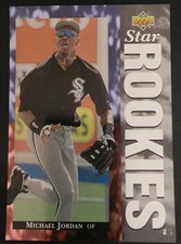 Michael Jordan 1994 Upper Deck Star Rookies Jumbo Rookie Card Limited Edition