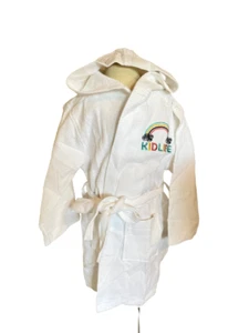 KIDLIFE BY KJ3 Essentials HOODED WAFFLE KIMONO SPA ROBE for Girls and Boys XL - Picture 1 of 3