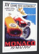 2007 #14 1957 RACING MOTOR GRAND PRIX MONACO FANGIO SPORTING PROFILES CARD