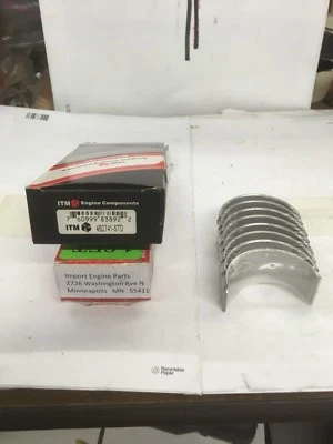 Fits VOLVO 140/240's B20's 1969-73 Rod Bearing Set  4B2741-STD B4405LC  54.0m    - Image 1 of 2