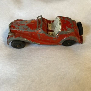 Vintage 1950's Hubley Kiddie Toy MG Roadster Car - Picture 1 of 24