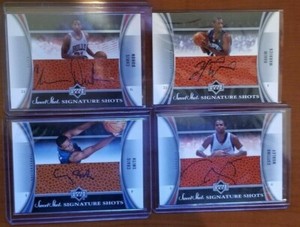 2006-07 UD Sweet Shot Signature Shots NBA Autograph AUTO - You Pick the Card