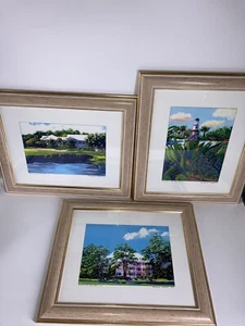Vintage Alexandria Skordas Signed Prints Disney Artist 8 X 10 Set 3 Gorgeous - Picture 1 of 16