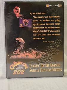 Cashflow 202 - Robert Kiyosaki - Case opened, CD's and Cards Sealed - w/ Book - Picture 1 of 1