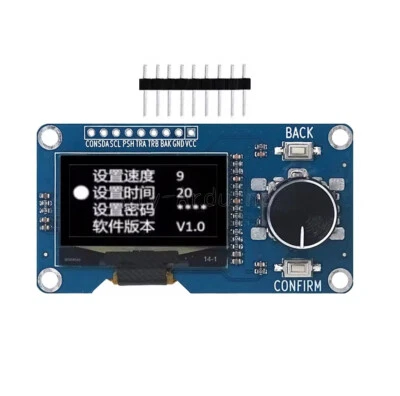 1.3 Inch OLED Display Screen With EC11 Rotary Encoder Module IIC Interface - Bild 1 von 4