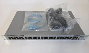 Arista DCS-7010TX-48 48 Port 1GE 4 SFP 25G Reversible Fan Dual Power Supply - Picture 1 of 4