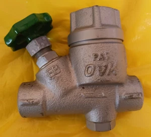 OVK YH-15A By-Pass Steam Trap, 1/2" - Picture 1 of 5