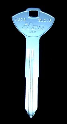 X276 SUZUKI Llave de motocicleta en blanco B-King GSXR 600 750 1000 HAYABUSA BURGMAN SUZ16 Foto 1 de 4