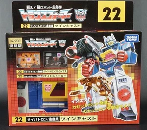 TRANSFORMERS TAKARA ENCORE #22 G1 REISSUE TWINCAST MISB - Bild 1 von 3