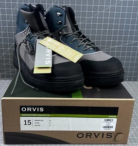 Orvis Encounter Wading Boot Fekt Bottom Men's Sz. 15 US NEW~ Sandstone Sz 47 EU - Picture 1 of 7