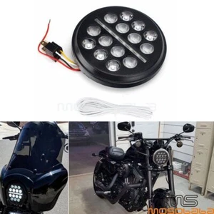 5.75'' LED Headlight For Harley Low Rider FXRS Road King FLHR Softail Street Bob - Bild 1 von 12
