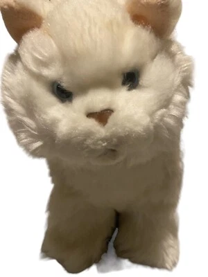 GANZ Webkinz Signature White Persian Cat Plush 8” Stuffed Animal Toy No Code - Image 1 of 4