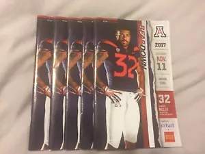 2017 Arizona College Football Gameday Program Arizona vs OSU - Picture 1 of 1