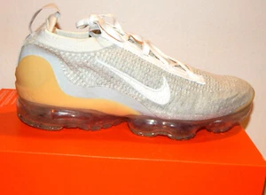 Nike Air Vapormax 2021 FK scarpe donna DC4112-100 taglia 11 bianco/platino puro - Foto 1 di 8