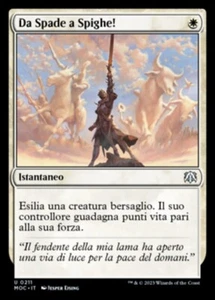 MTG SWORD TO PLOWSHARES PLAYED - DA SPADE A SPIGHE! 211 - MOC - MAGIC - Imagen 1 de 1